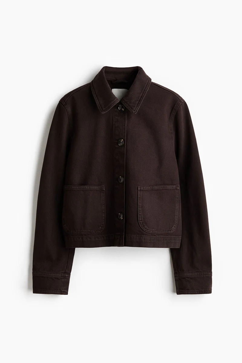 H&M Cotton twill shacket